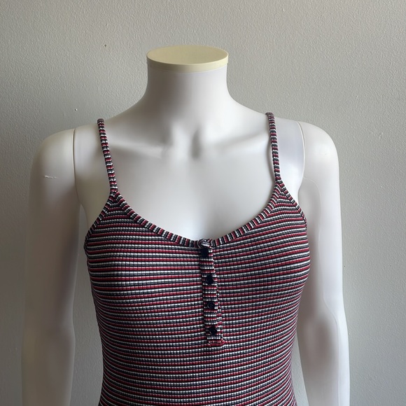 Striped Garage Bodysuit Medium - Picture 2 of 6